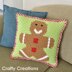 Gingerbread Man Cushion