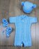 Cable Onesie Knitting Pattern #312