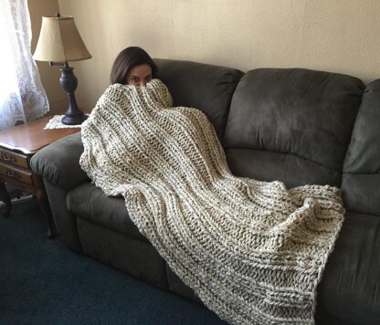 Chunky Knit Blanket