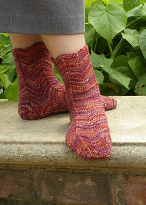 Short wave socks