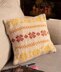 Fair Isle Cushion Colour