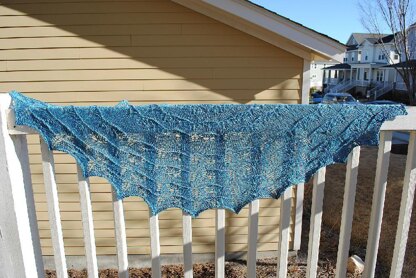 Butterfly Garden Lace Shawl