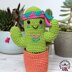 Timmy the Tribal Cactus Amigurumi