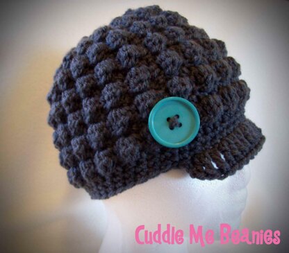 Bobble Brim Beanie