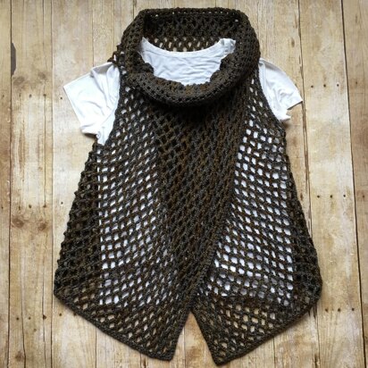 Draped in Diamonds Vest