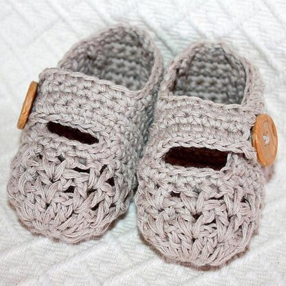 One Strap Baby Booties