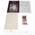 Anchor Twinflower Runner Freestyle Embroidery Kit - 30cm x 80cm