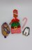 Christmas Chocolate Coin Bag EASY DK Knitting Pattern Decoration
