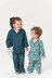 Poppy & Jazz Pomegranate Pyjamas - Paper Pattern, Size 18 months - 6 years