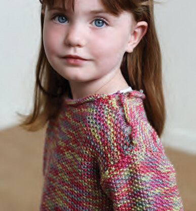 Moss Stitch Sweater in Ella Rae Cozy Soft Print - ER5-04 - Downloadable PDF