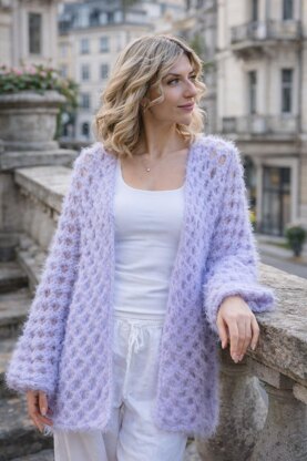 Hexagon cardigan