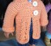 Simply Twists Cardigan For 18 Inch Doll