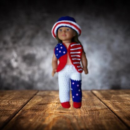 American Girl, 4th of July Outfit