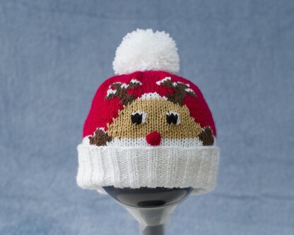 P145 Rudolph in the Snow Hat
