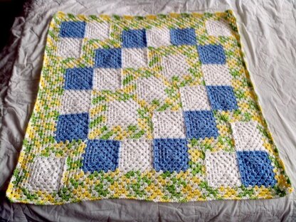 Eventually Granny Square blanket