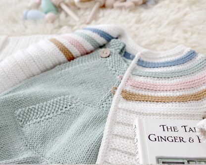 Ginger Crochet Jacket - 7 sizes - Baby & Toddler