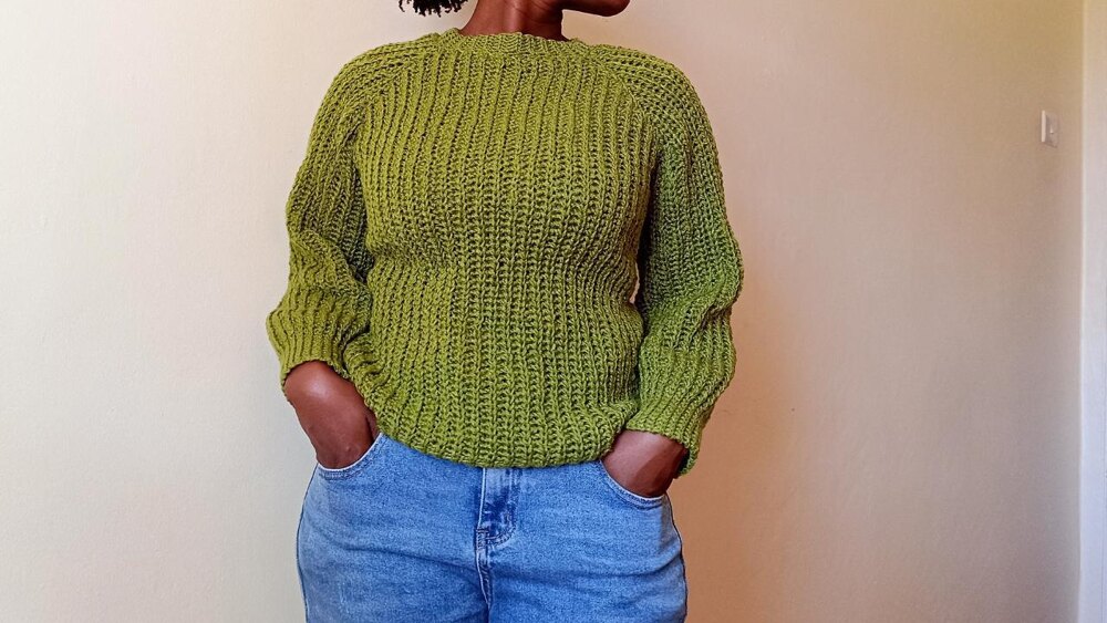 Fisherman sweater crochet pattern best sale