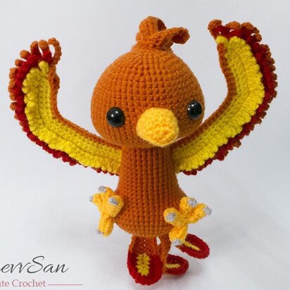 Amigurumi Scarlet the Phoenix