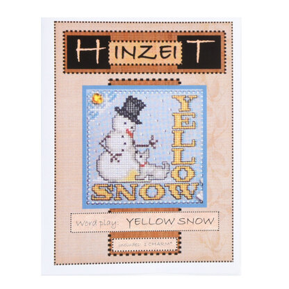 Hinzeit Yellow Snow - Word Play - HZWP54 -  Leaflet