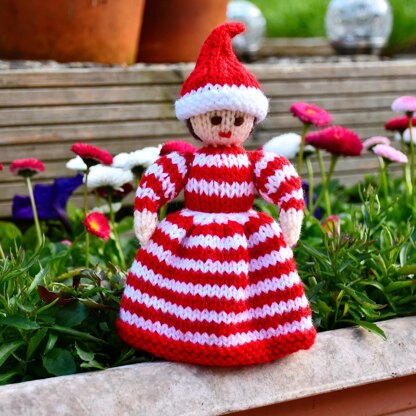 Heidi - Christmas Elf Folk Doll Knitting Pattern