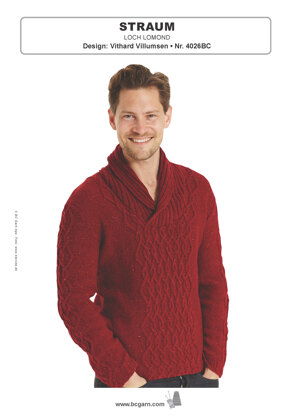 Straum Sweater in BC Garn Loch Lomond - 4026BC - Downloadable PDF