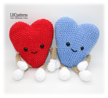 Seamless Heart Crochet Pattern