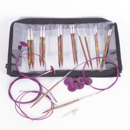 KnitPro Symfonie Interchangeable Needle Tips (Deluxe Set of 8)