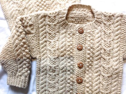 #19 Child's Aran Sweater