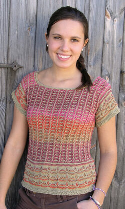 Aztec Tee in Knit One Crochet Too Dungarease - 1902