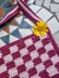 Checkered Baguette Bag