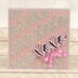 Artdeco Creations Delightful Sentiments Cut, Foil & Emboss Dies - XOXO 2.9"X1.1"