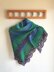 The Peafowl Feathers Shawl