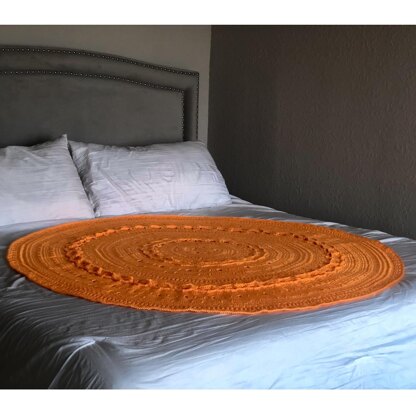 Round Crochet Blanket: Babylon Blanket