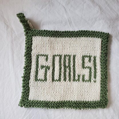 Goals Potholder