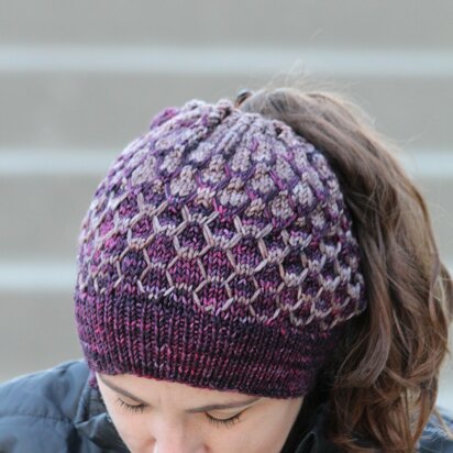 Mountain Berry Hat and Cowl - knitting pattern