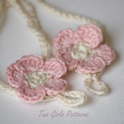 Crochet baby flower discount sandals