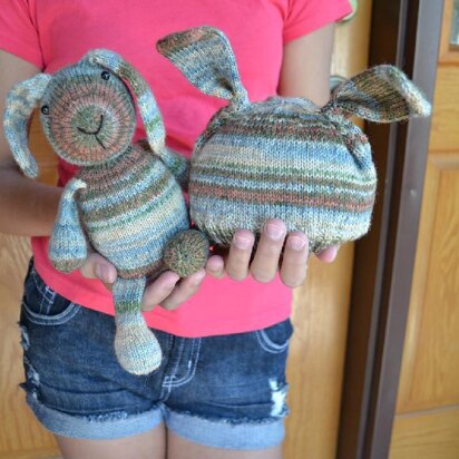 Opal Sock Yarn Bunny and Hat Set