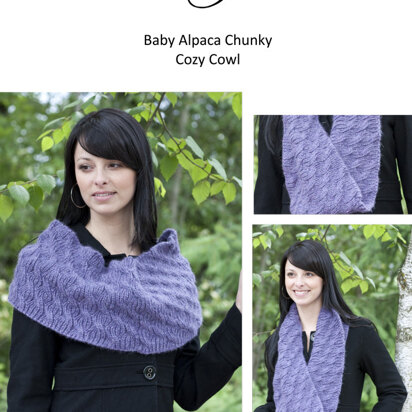 Cozy Cowl in Cascade Baby Alpaca Chunky C227