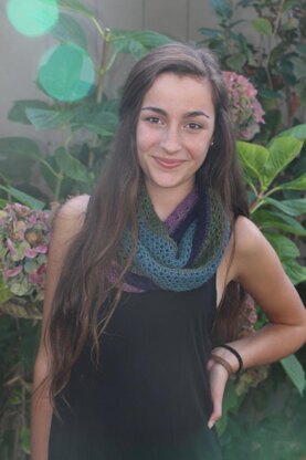 Hydrangea Infinity Scarf