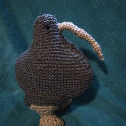 Kiwi bird - knitting pattern