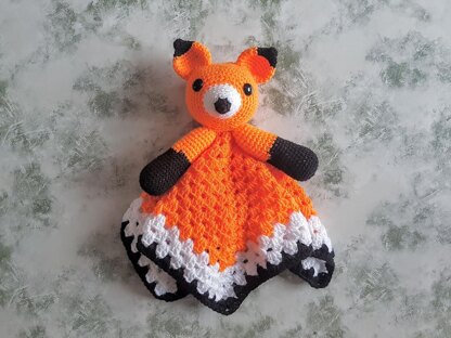 Foxy Fox Lovey Security Blanket