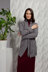 Katrine Coat - Coat Knitting Pattern For Women in MillaMia Naturally Soft Aran by MillaMia