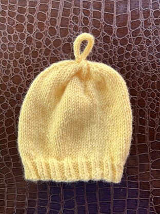 Lemon Top Beanie