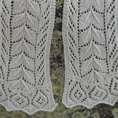 Silver-leaf Scarf