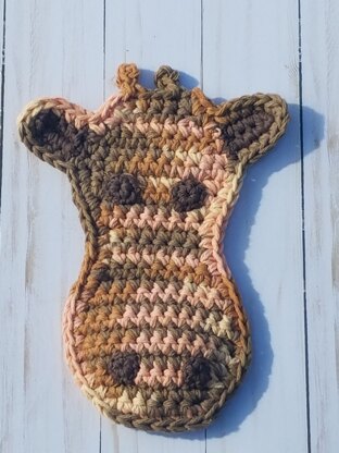 Giraffe potholder