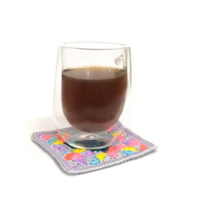 The Pixel Heart Coaster