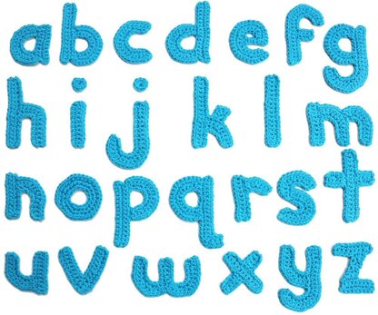 2 Pattern Multipack: Uppercase and Lowercase Alphabet Motif Patterns