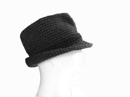 Easy Chunky Fedora Hat # 115