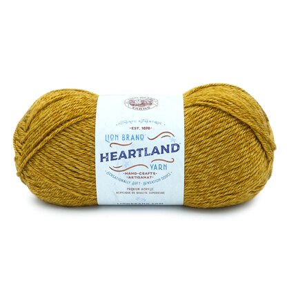 June ~ Cable Crochet update ~ Heartland yarn from Lion Brand ~ by