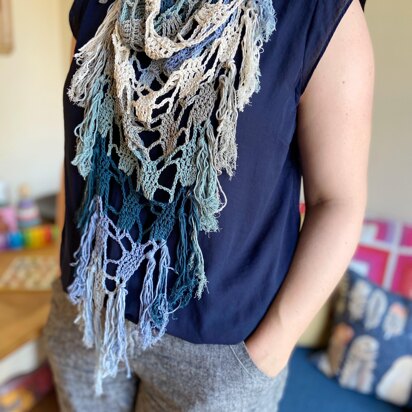 Seaglass Bandana Scarf